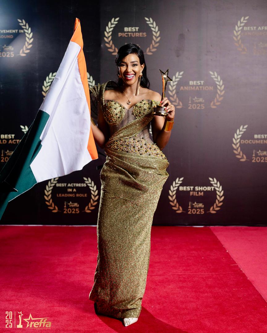 Meilleure Actrice au REFFA(Regà Film Festival Accra)
